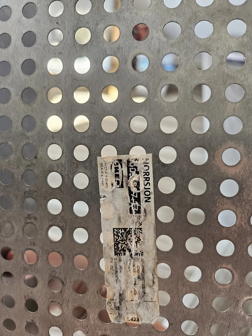 IKEA NORRSJÖN Colander, stainless steel